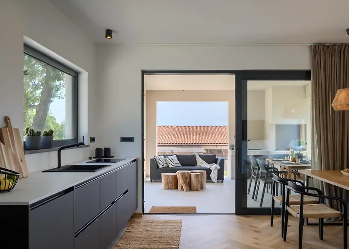 Modern Casetta Molindrio With Pool In 포레치